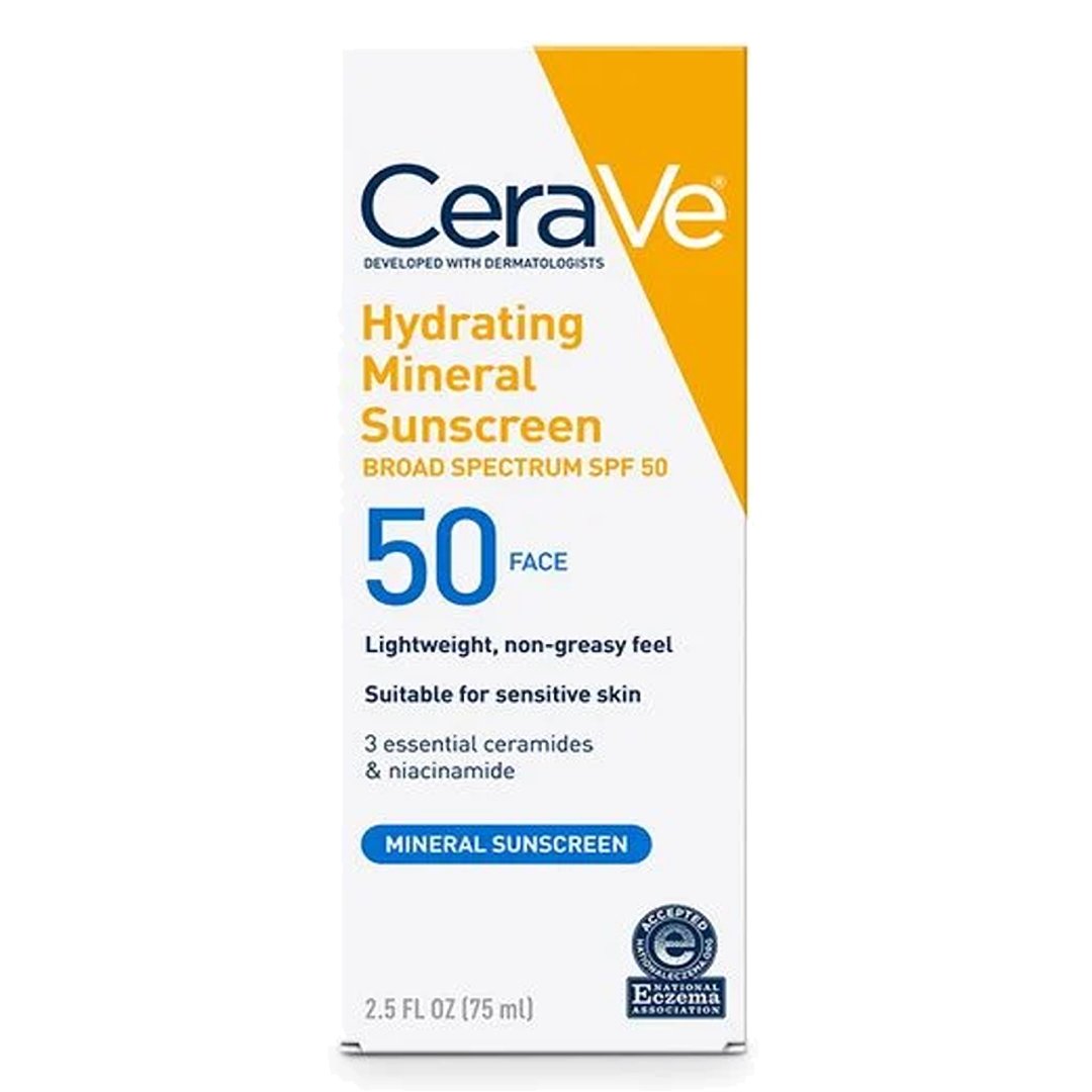 CeraVe Hydrating Mineral Sunscreen SPF 50 Body (150 ml