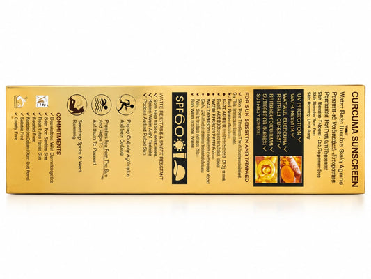 SUNSCREEN CURCUMA DAY -TOUCH EFFECTIVELY BLOCKS UV RAYS 60 SPF +