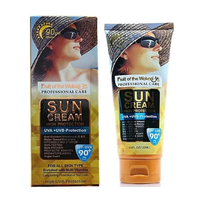 Fruit of the wokali PROFESSIONAL CARE SUN CREAM SPF 90+