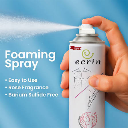 New Ecrin Hair Removal Foaming Spray Man & woman