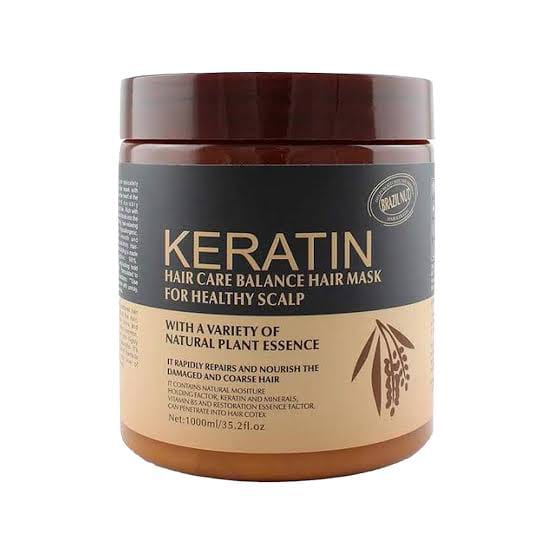 KERATIN Hair Care Balance Hair Mask For Healthy Scalp 1000 ml