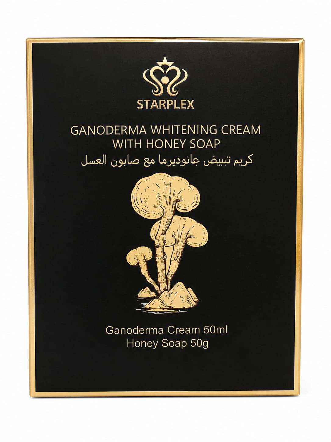 STARPLEX GANODERMA WHITENING CREAM WITH HONEY SOPE 50ml