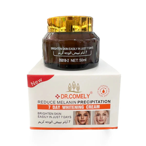 DR.COMELY REDUCE MELANIN PRECIPTAION 7 DAY WHITENING CREAM BRIGHTENING SKIN 50ml