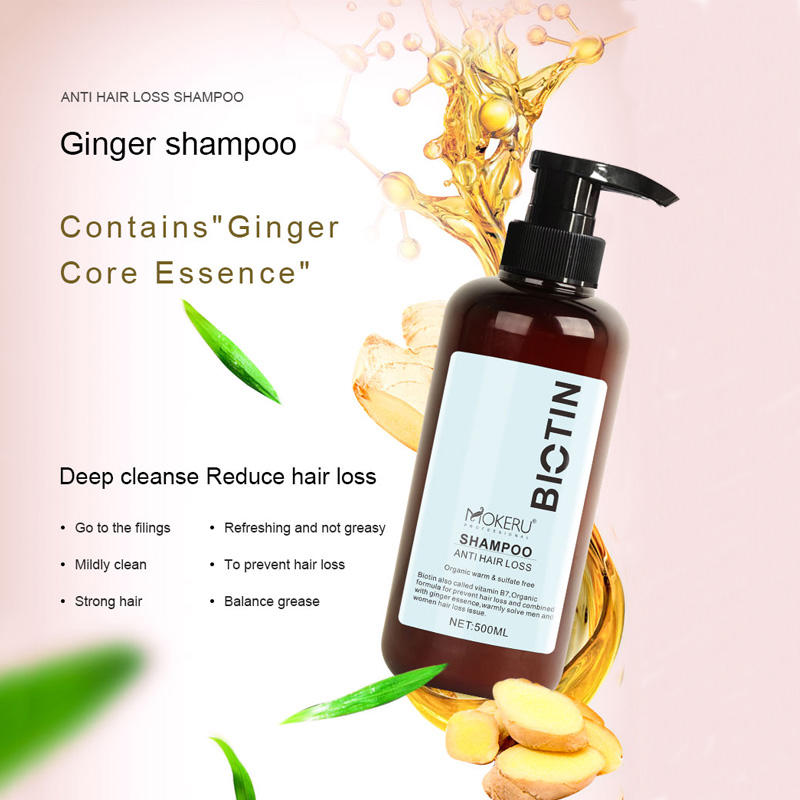 Mokeru Biotin Hair Loss Care Shampoo – Strengthening & Nourishing Formula