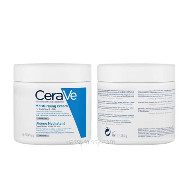 CeraVe Moisturizing Cream For Dry To Very Dry Skin 454g