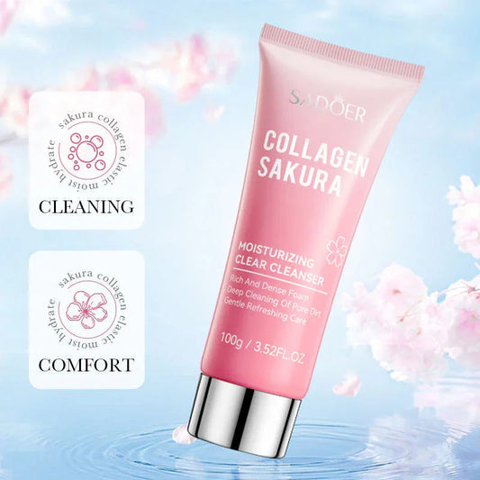 COLLAGEN SAKURA MOISTURIZING CLEAR CLEANSER