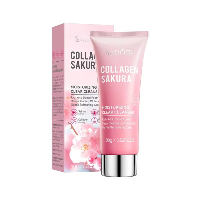 COLLAGEN SAKURA MOISTURIZING CLEAR CLEANSER