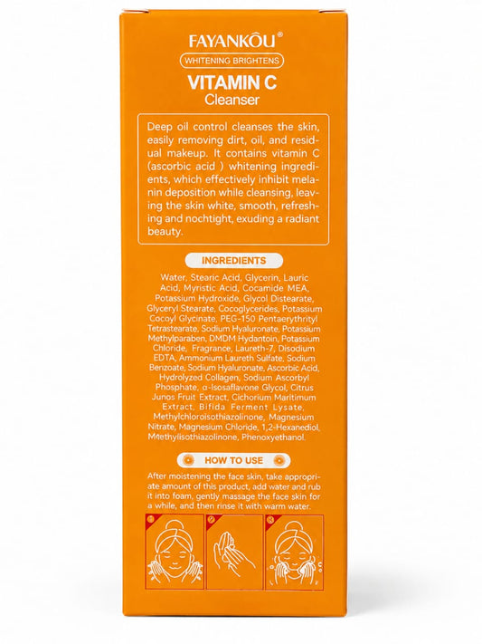 WHITENING BRIGHTENING  VITAMIN C Cleanser