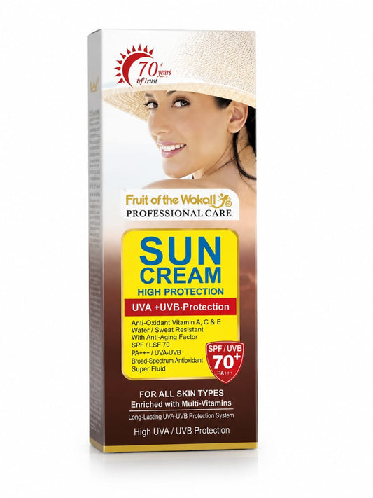 Fruit of the wokali SUNSCREEN HIGH PROTECTION  SPF 70+