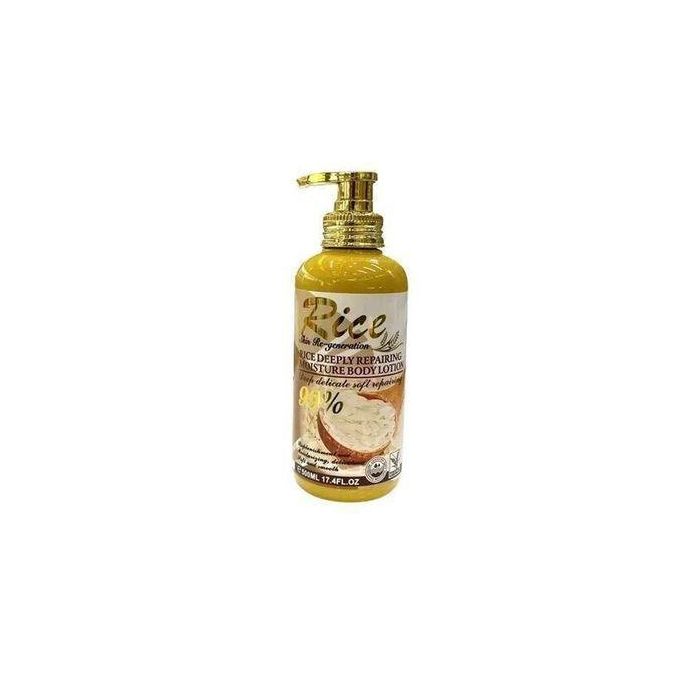 Rice skin regeneration  RICE DEEPLY REPAIRING  MOISTURISING FACE AND BODY LOTION