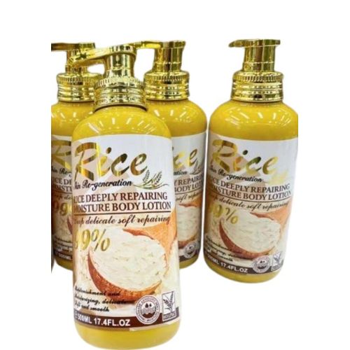 Rice skin regeneration  RICE DEEPLY REPAIRING  MOISTURISING FACE AND BODY LOTION