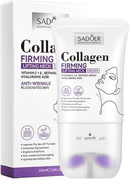Collagen FIRMING LIFTING NECK CREAM  ANTI WRINKLE  REJUVENATED SKIN