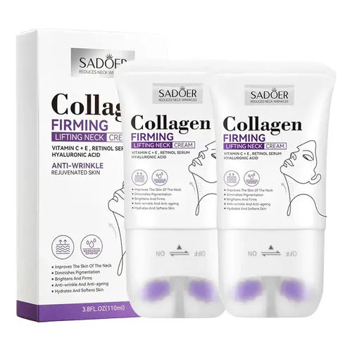 Collagen FIRMING LIFTING NECK CREAM  ANTI WRINKLE  REJUVENATED SKIN