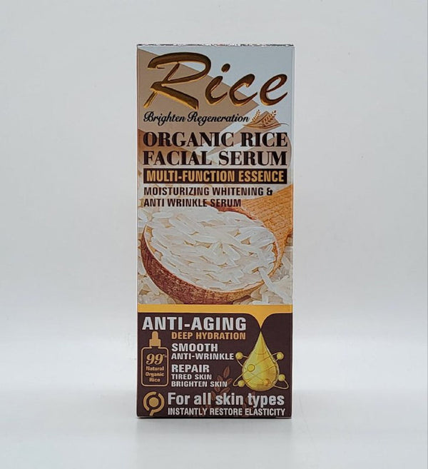 ORGANIC RICE  FACIAL SERUM  MULTI FUNCTION ESSENCE  ANTI WRINKLE SERUM