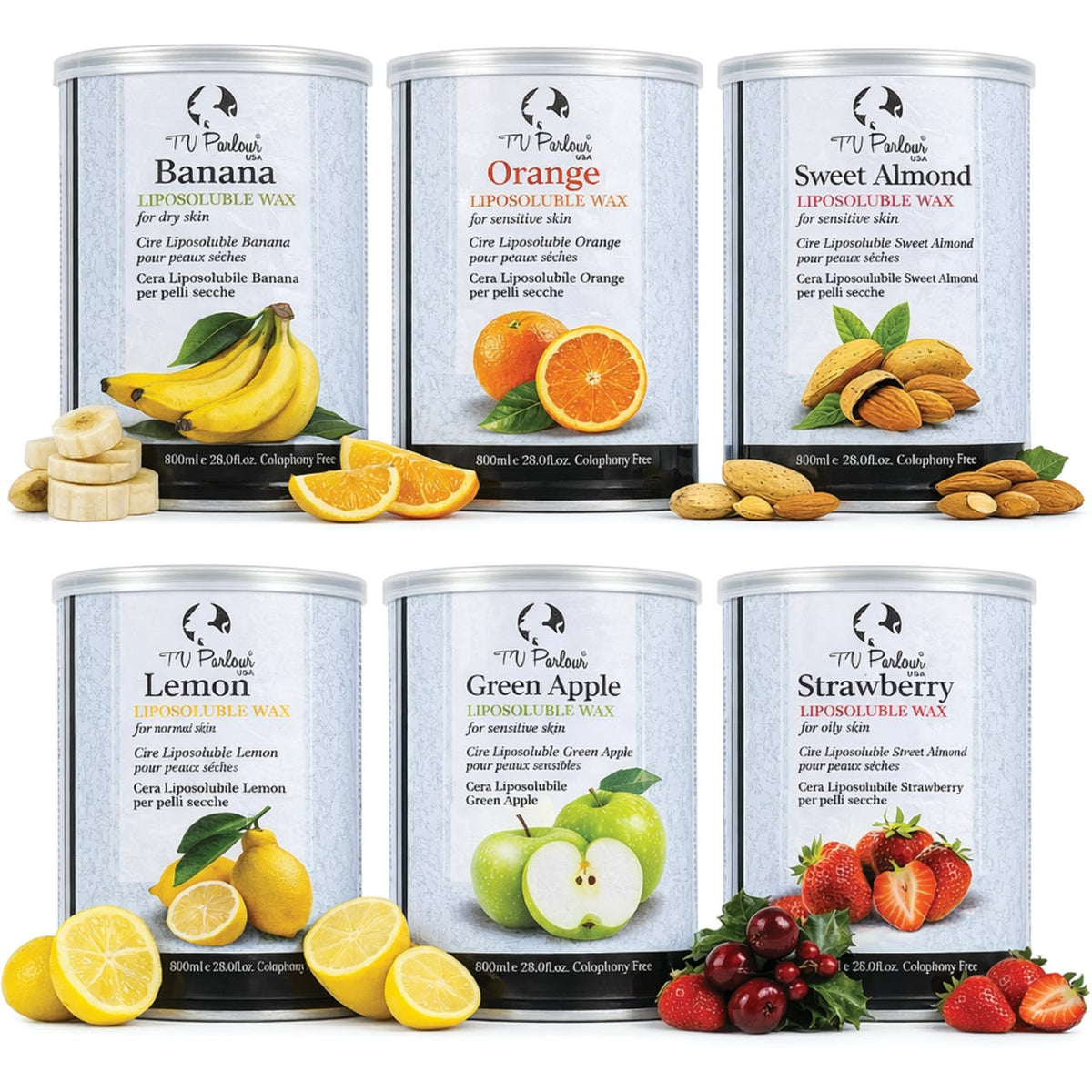 TV Parlour liposoluble wax  For sensitive skin