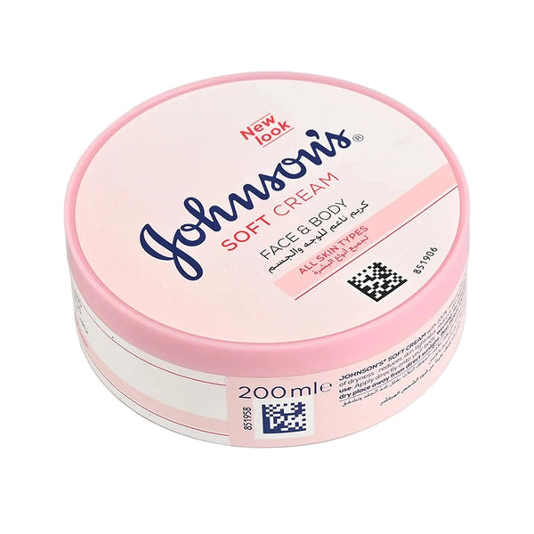 Johnson  Soft Cream  Face & Body  MOISTURISING FROM 24H AND PROTECTS FROM DRYNESS