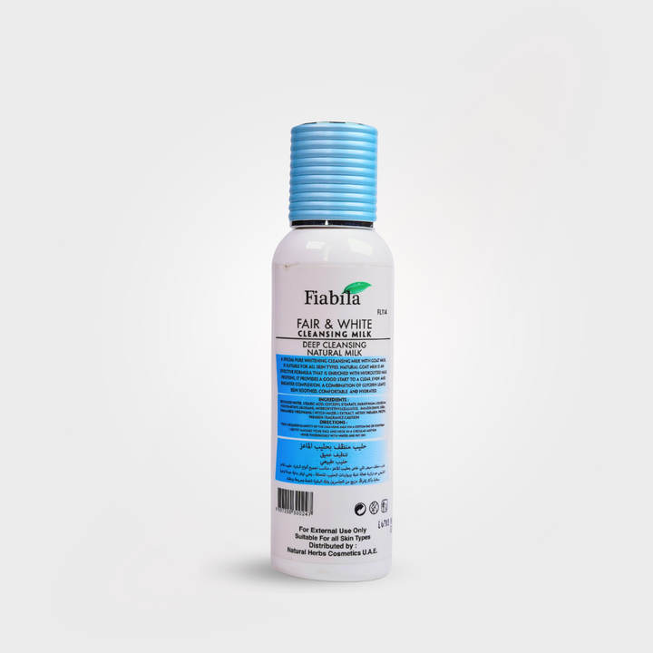 Fiabila Fair &White  CLEANSING MILK  GOAT MILK
