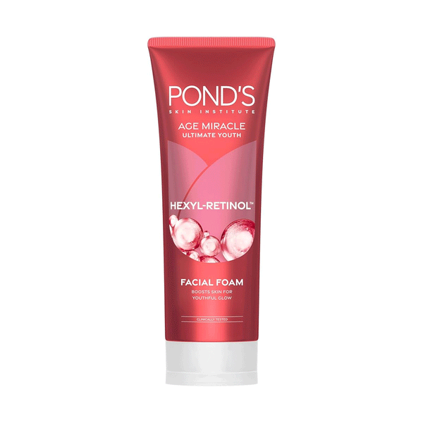 POND'S  SKIN INSTITUTE  AGE MIRACLE  ULTIMATE YOUTH  Facial Foam Face wash