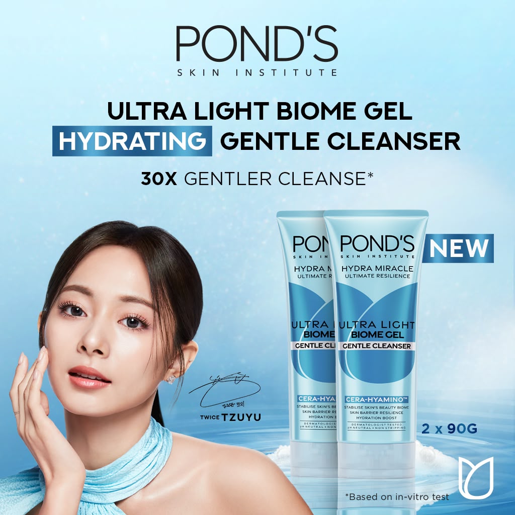 POND'S SKIN INSTITUTE  HYDRA MIRACLE  ULTIMATE RESILIENCE  ULTRA LIGHT  BIOME GEL  GENERAL CLEANSER