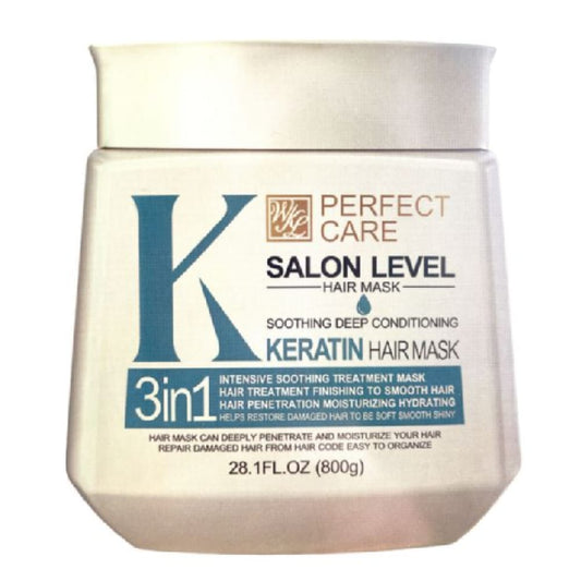 PERFECT CARE  HAIR MASK  SOOTHING DEEP CONDITIONER KERATIN  HAIR MASK