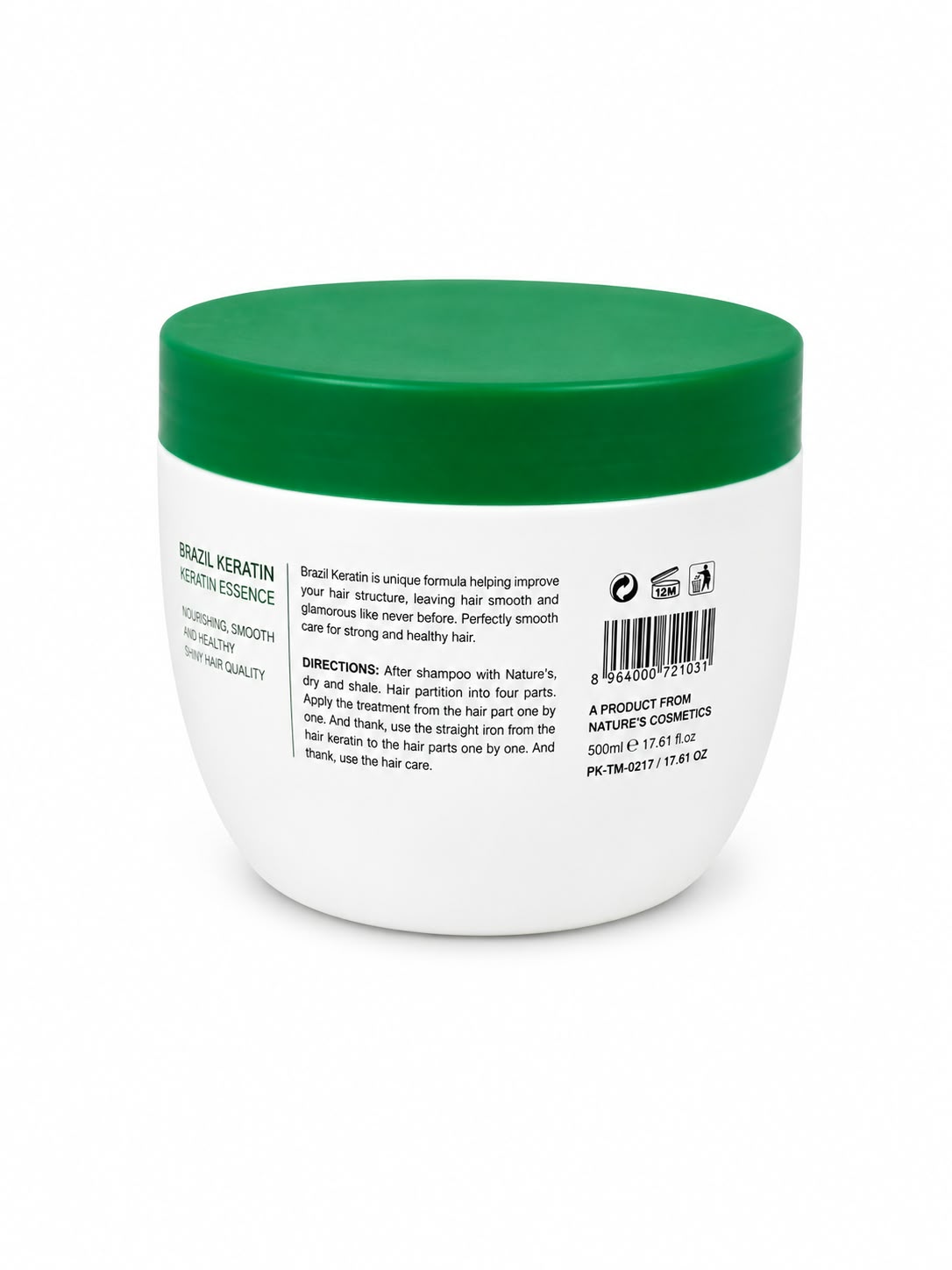 Natures Professional Brazil Keratin 500ml
