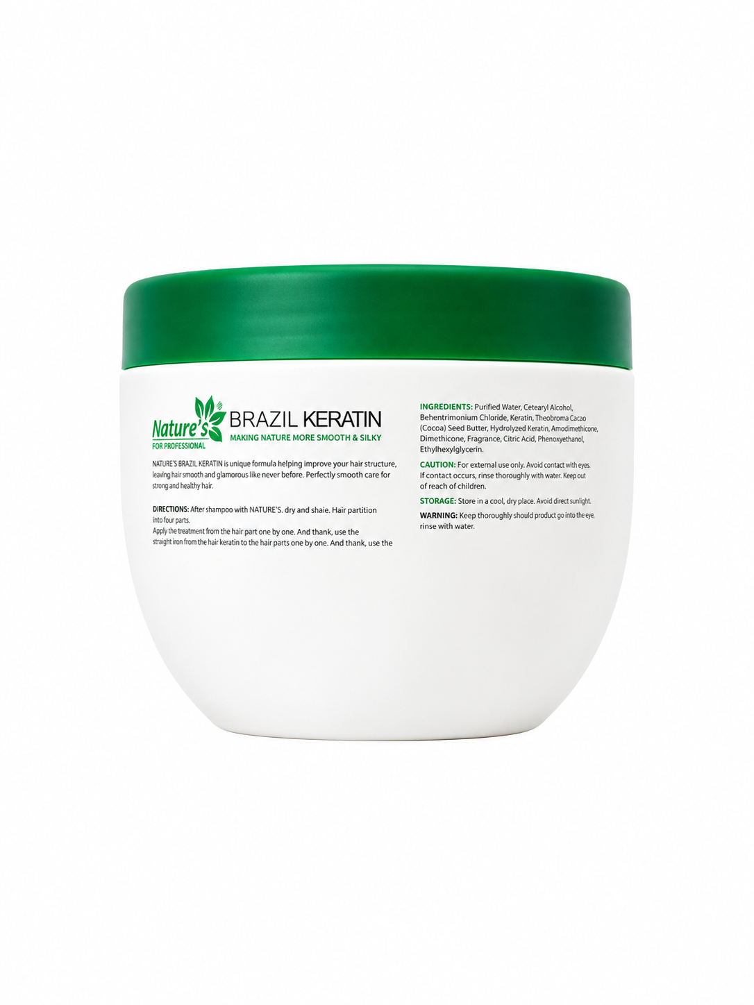 Natures Professional Brazil Keratin 500ml