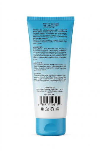 Onlyaura The Beauty Experts - Salicylic Acid Cleansing Face Wash 150ml