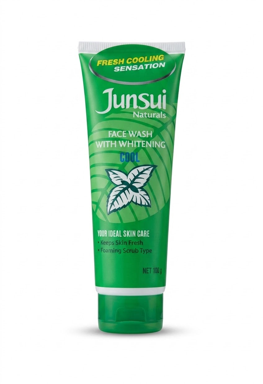 Junsui Naturals  FACE WASH  WITH WHITENING  COOL