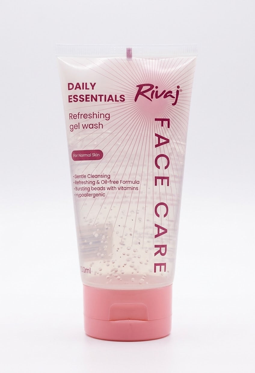 Rivaj Face Care  Daily Essential  Refreshing gel wash 100ml
