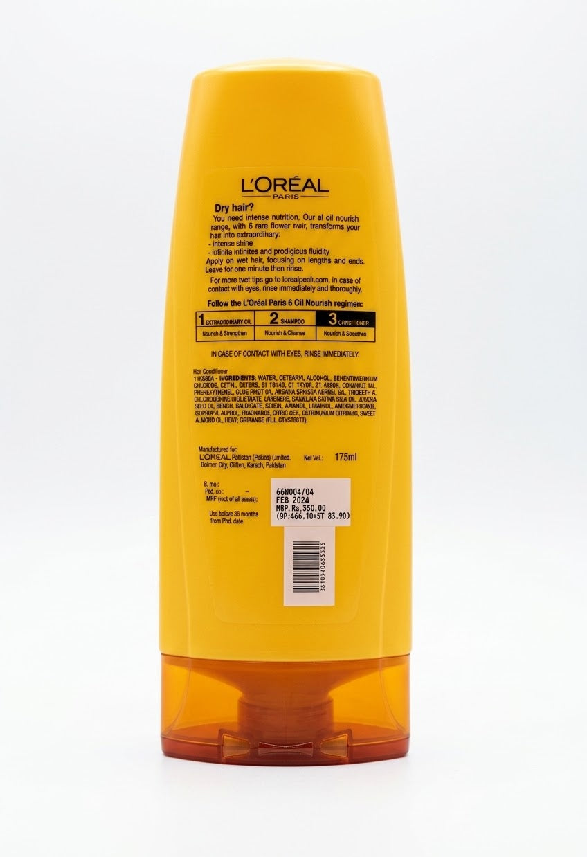 LOREAL PARIS  ELVIVE  6 OIL NOURISH  NOURISHING  Conditioner