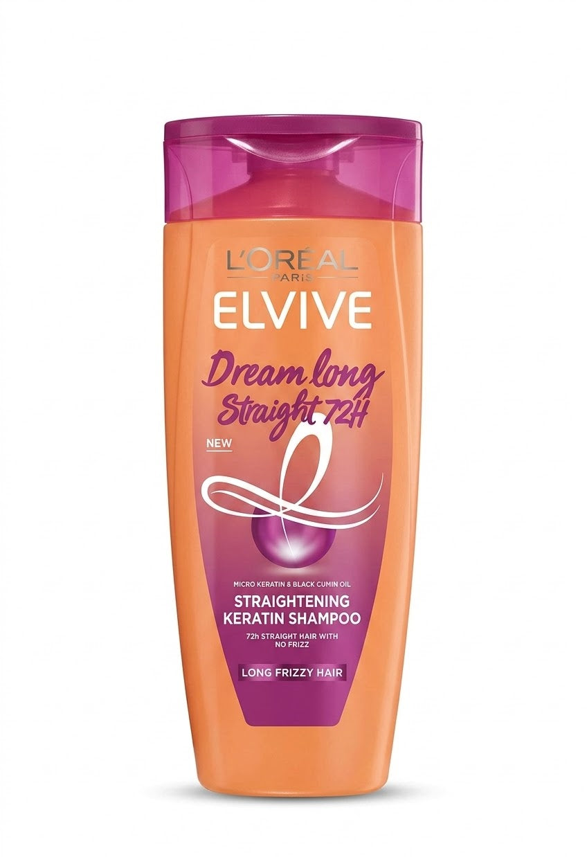 LOREAL PARIS  ELVIVE  Dream long  Straight 72H  STRAIGHTEING KERATIN SHAMPOO
