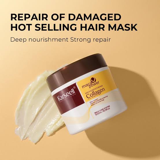 Karseell Hair Mask  Maca power collagen for dry damage hair  500ml