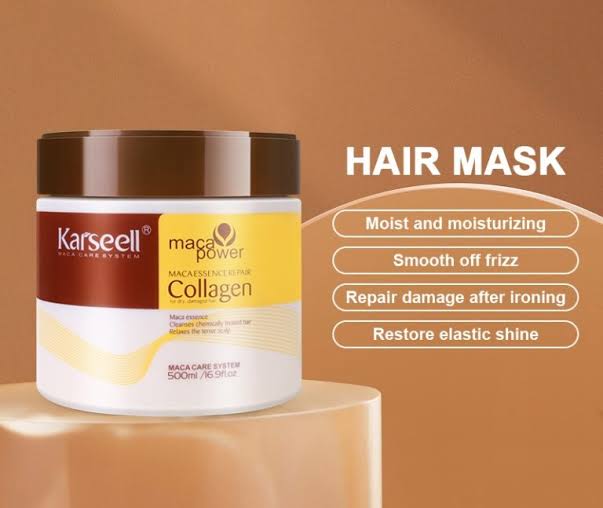 Karseell Hair Mask  Maca power collagen for dry damage hair  500ml