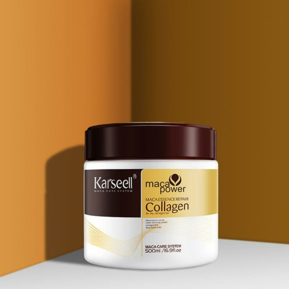 Karseell Hair Mask  Maca power collagen for dry damage hair  500ml