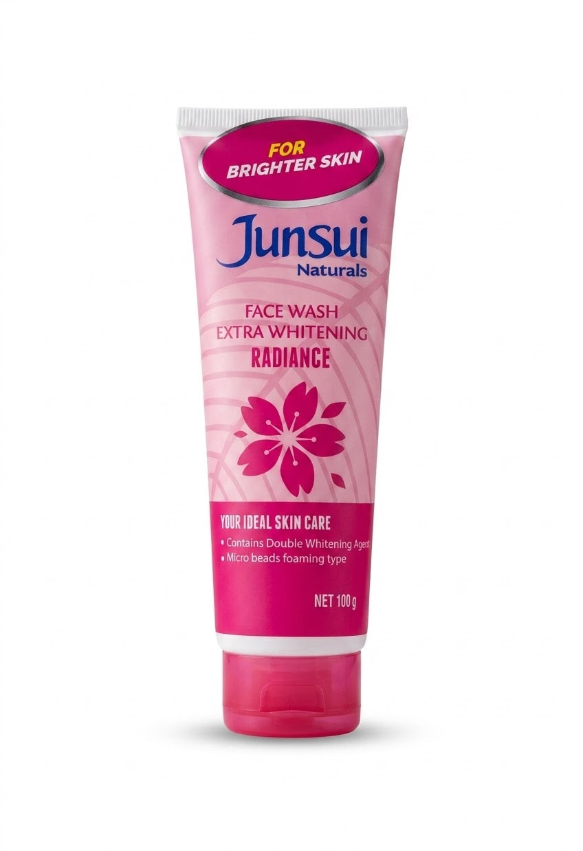 Junsui Naturals  FACE WASH  EXTRA WHITENING  RADIANCE